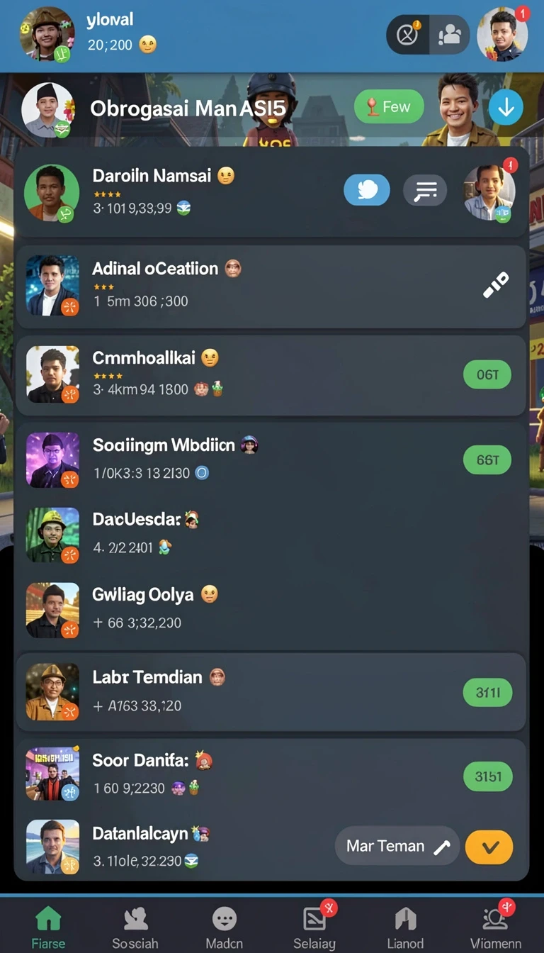 Galeri pratinjau visual megapetir build APK resmi terbaru
